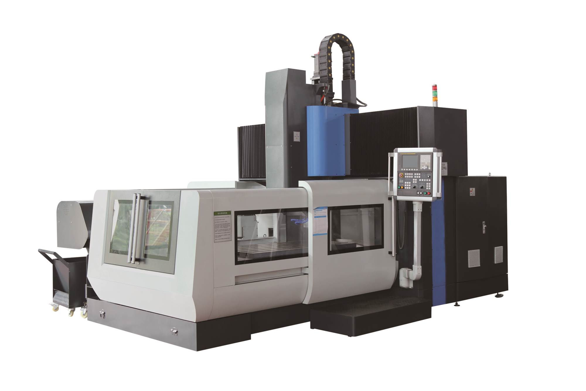 粘刀的雙頭精雕機(jī)，如何處理？